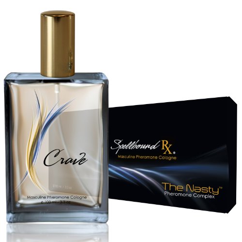 "THE NASTY" Masculine Pheromone Cologne with the"CRAVE" Fragrance From SpellboundRX - The Intelligent Pheromone Choice