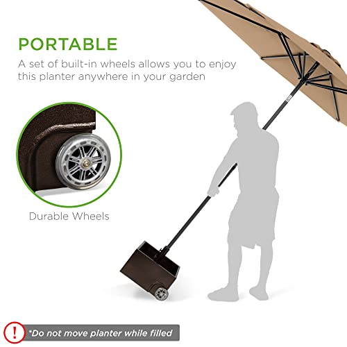 Best Choice Products SKY5820 150Lb Capacity Portable Steel Umbrella Base Stand thumb #3