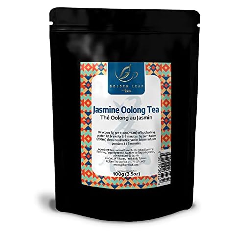 Golden Tea Leaf Taiwan Jasmine Oolong Tea Cover