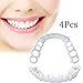 Produktbild Zahnersatz Dental, Veneers Zähne, Zahnersatz Provisorischer Ober Und Unterkiefer Flex Kosmetik Zahnpflege Zubehör 4PCS