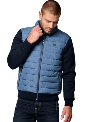 Kaporal, Sweatshirt pour Homme, Coupe Regular, Manches Longues, Col Montant, Modèle Bach, Couleur Navy, Taille XL Kaporal, Sweatshirt pour Homme, Coupe Regular, Manches Longues, Col Montant, Modèle Bach, Couleur Navy, Taille XL