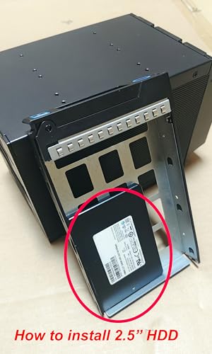 Image of RackChoice 4U Rackmount Server Chassis 8-Bay 12Gbps Hot-Swappable SATA /SAS, EATX /ATX Compatible, Alloy Steel, Black, Ideal for Data Centers & SMBs
