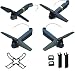 Bigly Brothers e58 FPV Drone Full Accessories e58 Parts Sets Propeller Blade Guard Sets, Landing Gear Skids Sets, and Propeller Motor-arms with connectors