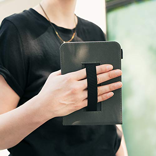 kwmobile hoes compatibel met Kobo Aura Edition 1 - Hoesje voor ereader in meerkleurig - Magische Bibliotheek - Image 3