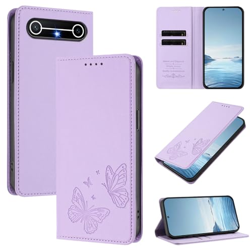 �X�}�z�P�[�X �Ή��@�� for Tenco Pova Slim 5G / Tenco Spark Slim 5G �yRFID�u���b�N�z�y�J�[�h�z���_�[�t�����z �}�O�l�b�g�J�� �X�^���h�@�\�t���zViolet