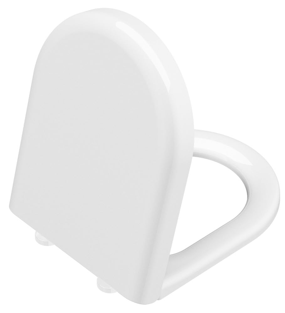 VitrA Integra Nuvoplast Abattant WC universel avec fermeture lente et retrait facile Blanc