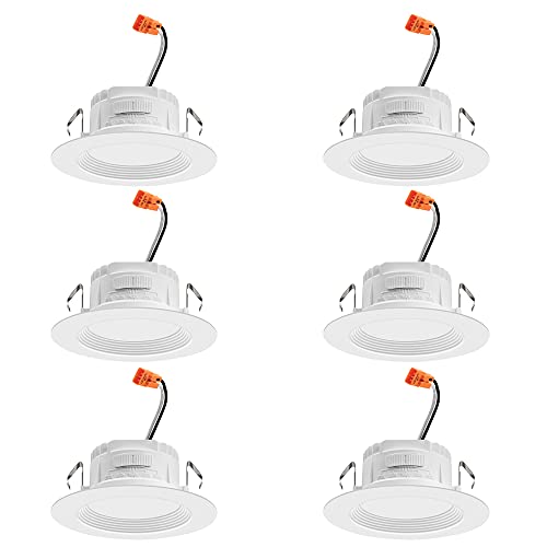 Juno RB4 SWW5 CP6 MW M2 4-Inch Downlight Trim Kit (6-Pack) White
