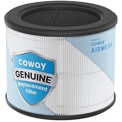 1 of COWAY Airmega 100 Genuine Replacement Filter Set, 3-in-1 Pre-Filter, HEPA and Deodorization Filter, Fresh Starter, 1 Pack