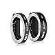 Meike Anneau adaptateur de Tube d’extension Macro AF-Focus AF-MK3 (10mm + 16mm) Pour Sony Miroir E-Mount à Montage sur E Montage sur FE-Mount A7