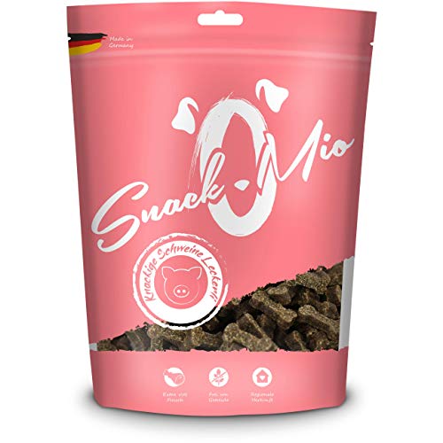 SnackOMio Friandises au Porc Croquantes Mâcher Premium pour Chien 125 g Cover