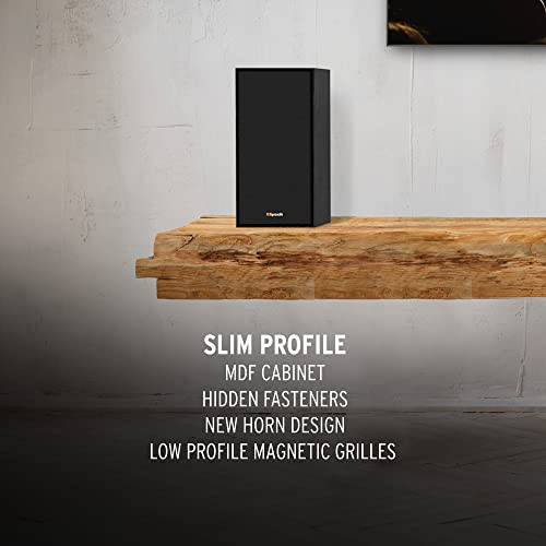 Klipsch R-40M Black (Couple) – Haut-parleurs d’étagère Noirs woofer 4,25″ 50W/200W – 8 Ohm - Les Beatles, Paul McCartney, John Lennon, RIngo Starr, George Harrison Klipsch R-40M Black (Couple) - Haut-parleurs d'étagère Noirs woofer 4,25" 50W/200W - 8 Ohm – Image 7