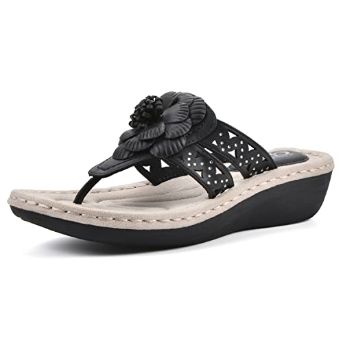 Image of CLIFFS BY WHITE MOUNTAIN Women's Cynthia Wedge Sandal