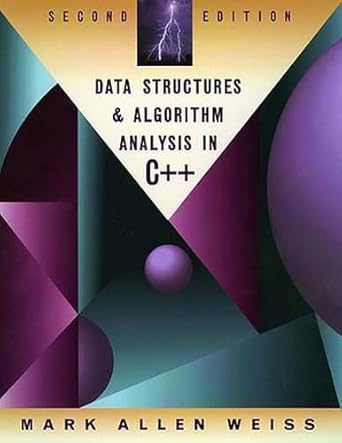 Amazon.com: Data Structures and Algorithm Analysis in C++ (2nd Edition ...