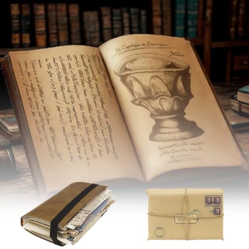 KDSPAROS Journal du Graal de l'Indiana - Accessoire de journal du Graal de l'Indiana - Réplique d'accessoires de film vintage en cuir - Cadeau de collection pour les...