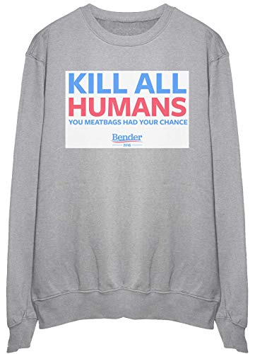 Sweatshirt pullover Kill All Humans petit modèle idéal pour le streetwear