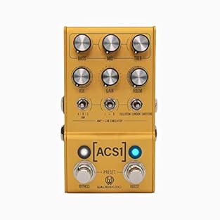 Delivers vintage amplifier and custom speaker cabinets that can be mixed and matched in left and right channels Easily dial in completely separate amps, cabs, EQ, gain and room reverb and save your favorite tones with 1 of 3 on-board presets (128 via...