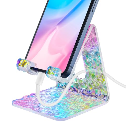 Support de téléphone portable acrylique Tomorotec soulagez vos cervicales sur votre bureau