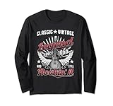 Photo Gallery retro chitarrista compleanno nato 1966 classico vintage legend maglia a manica Photo Gallery retro chitarrista compleanno nato 1966 classico vintage legend maglia a manica