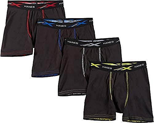 Boys' X-Temp 4-Pack Boxer Briefs