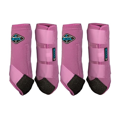 Image of Professional's Choice 2XCOOL Sports Medicine Horse Boots | Protective & Breathable Design for Ultimate Comfort & Durability in Active Horses | Value 4 Pack