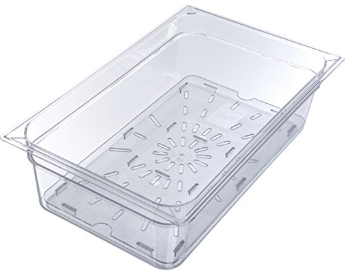 Carlisle Foodservice Products 1021507 Storplus Full Size Polycarbonate Drain Shelf, Clear #TOP5