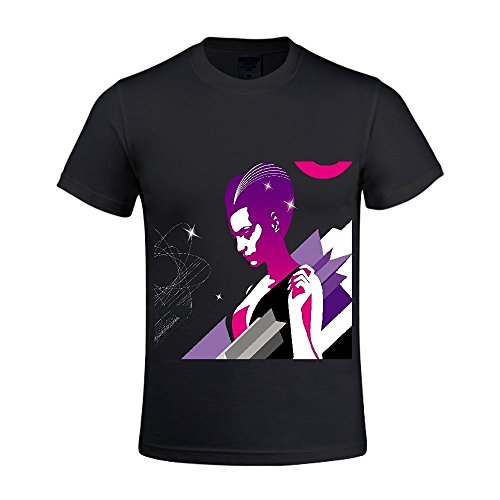 Muse Starlight Men Shirt Crew Neck Graphic Black