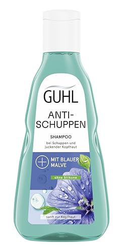 Guhl Anti-Schuppen Shampoo - Inhalt: 250 ml - Befreit effektiv von - Haartyp: juckende Kopfhaut - Dermatologisch bestätigt - für Damen und Herren