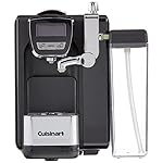 Cuisinart EM-25 Defined, Cappuccino & Latte Espresso Machine, 13.5"(L) x 8.0"(W) x 10.0"(H), Black - Image 2