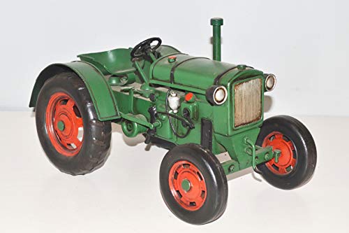 Modellauto - Traktor Deutz 1949, dunkelgrün - Retro Blechmodell Cover