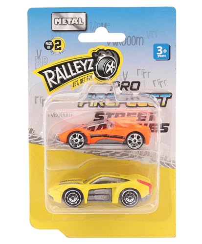 Image of Firefleet Die-Cast Toy Cars Metal Pack of 2 Kids 3Y+ | Metal build, multicolour design, pack of 2 jets, for kids aged 3 years and above - ready to gift