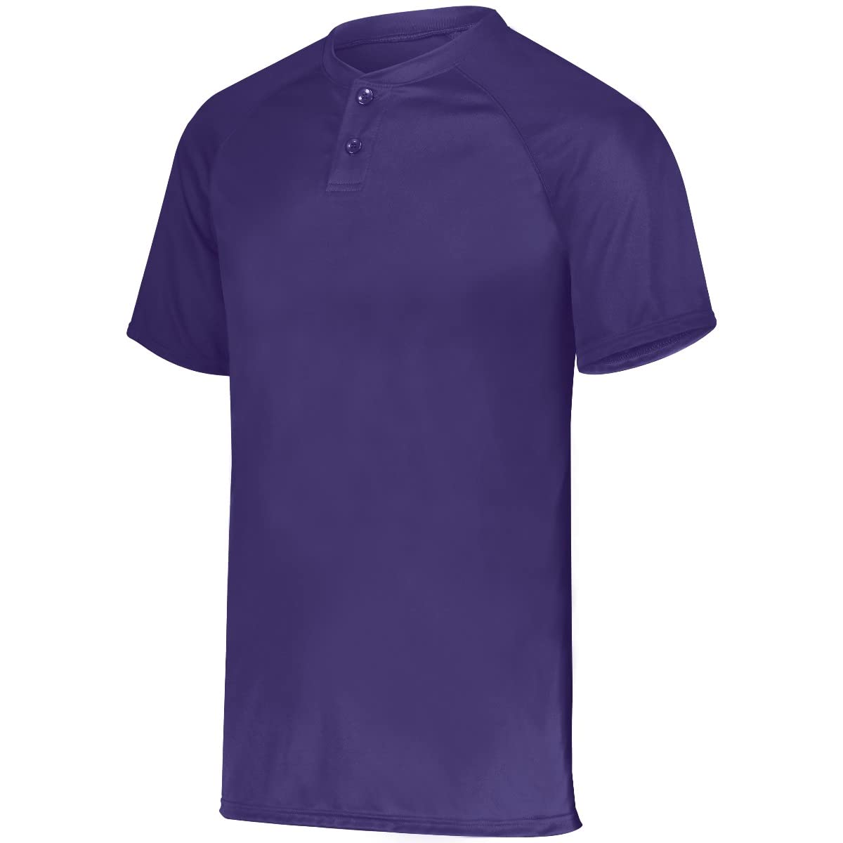 Augusta Sportswear Boys Attain Two-Button Jersey XL Purple (HLW) Shirts, Purple (Hlw), XL