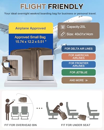 wepadre Small Travel Backpack Carry on Flight Approved Personal Item Travel Bag Carry on Backpack for Women Work Laptop Backpack for Traveling Personal Bags for Airplanes Mochila De Viaje - Image 4