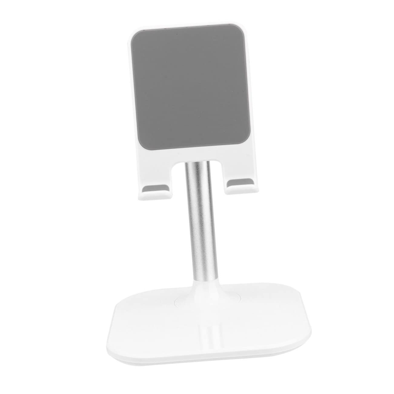 PartyKindom 2pezzi Supporto Per Smartphone e Tablet Da Scrivania Staffa Telescopica Per Videochiamate e Visione Bianco