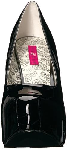 Pleaser Pink Label Women's Teeze-06W Pump,Black Patent,15 M US | Image 1