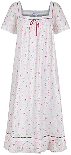 The 1 for U Ladies Nightgowns - Vintage Nightgowns for Women, Evelyn 100% Cotton Gown3