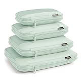 SOARSAIL 4 Piece Compression Packing Cubes