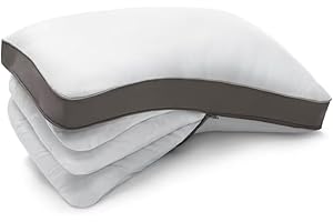 Sleep Number Pillows - PlushComfort Bed Pillow Ultimate Curved (Standard)