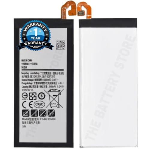 Image of THE BATTERY STORE Orignal EB-BJ330ABE Battery for Samsung Galaxy J3 Pro SM-J330 Galaxy J3 SM-J3300 Battery with 1 Year Warranty****(V40)