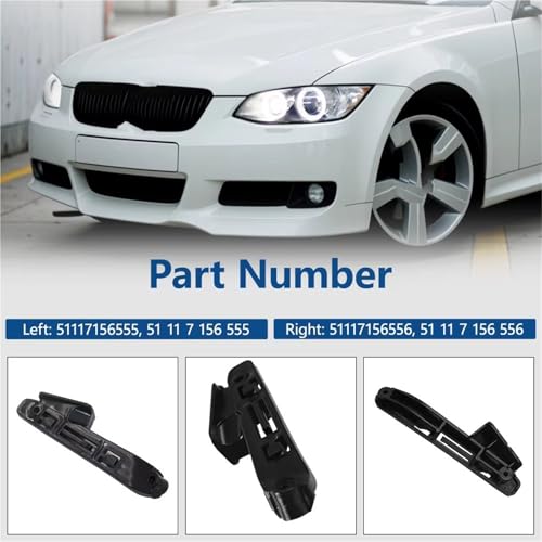 Support de pare-chocs avant BMW E92 E93 pour corriger l'écart d'aile