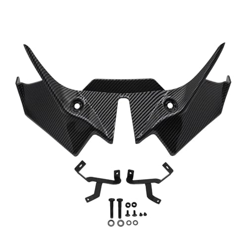 Aile fixe Kawasaki Z650 stabilisateur aérodynamique look carbone