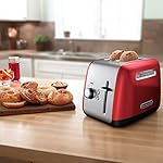 KitchenAid KMT2115ER Toaster with Manual High-Lift Lever, Empire Red, 2 Slice - Image 3