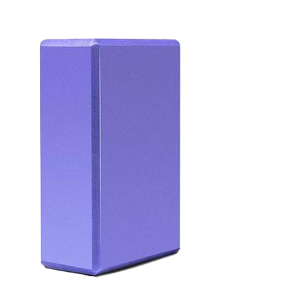 Yoga Block Stretching Child Dancing Aid Foam Brick Fitness Gym Purple