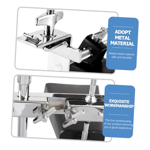 Clamp para Batería con Soporte para Cowbell HANABASS miniatura 5