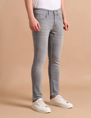 Image of U.S. Polo Assn. Denim Jeans for Men, Ankle Length, Stretchable Mens Jeans