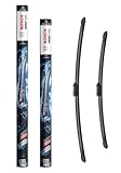 Bosch eA638S - Scheibenwischer Aerotwin - Länge: 650/530 mm - Set für Frontscheibe, versand im Produktkarton: Weniger Müll, einfaches Auspacken