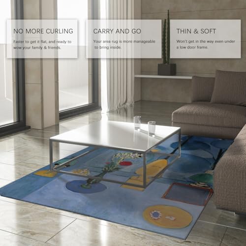 Tapis de chambre Matisse coloré pour studio et intérieur - 4