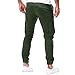 Subfamily Pantalones de Herramientas Deportivas Casuales Multibolsillos de Color Liso para Hombre...