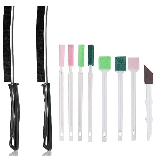 Crevice Cleaning Brushes Tool kit Small Brush Disposable Toilet Brush Deep Cleaning Brush Shower Nozzle Anti-Clogging Pore Gap for Gap Corner of Stove Hard to Reach Cleaning Tools
