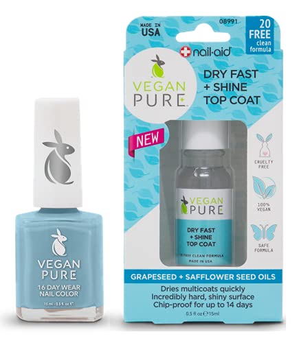 Mermaid Water/ Dry Fast + Shine Top Coat