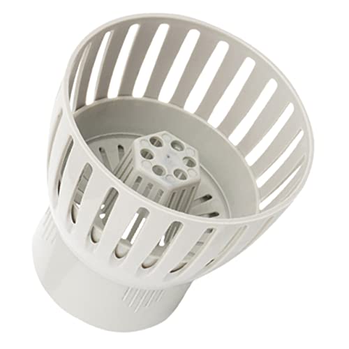 UPKOCH Filtre pour Bassin à Poissons Outil de Filtration PVC Résistant Taille Standard Collecte de Feuilles pour Bassin Extérieur Étang de Jardin Aquariophilie